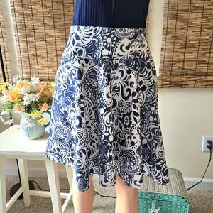 Lauren Ralph Lauren Skirt Floral Full A-Line